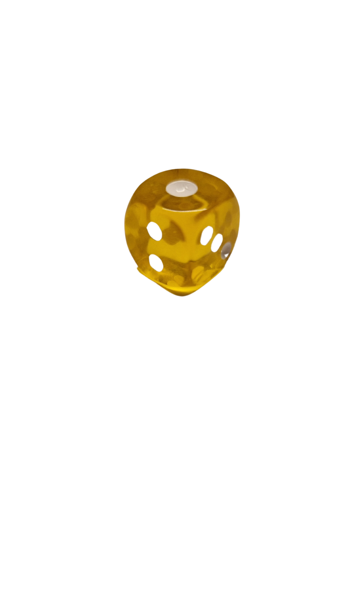 Würfel, transparent 6er Würfel, Spielwürfel