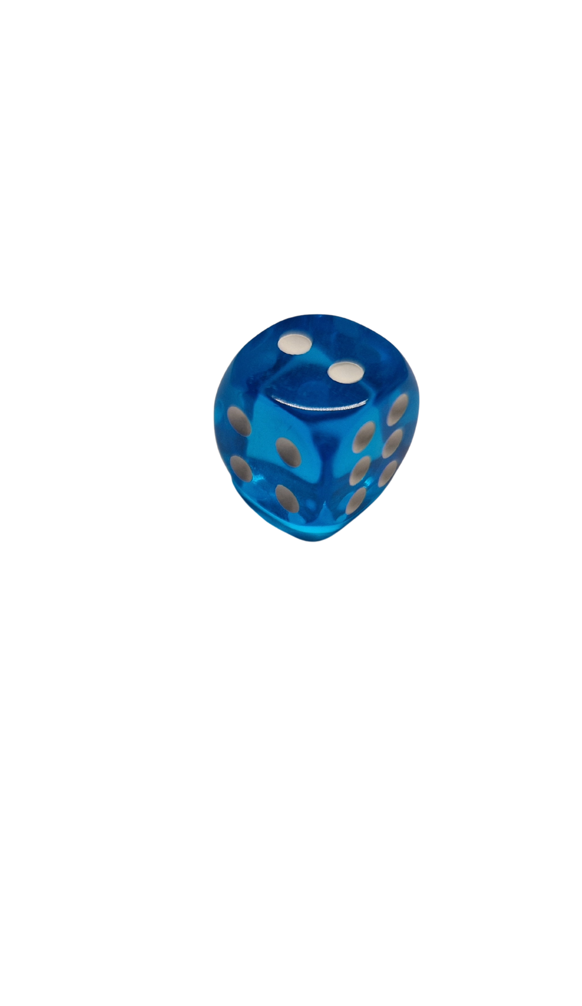 Würfel, transparent 6er Würfel, Spielwürfel