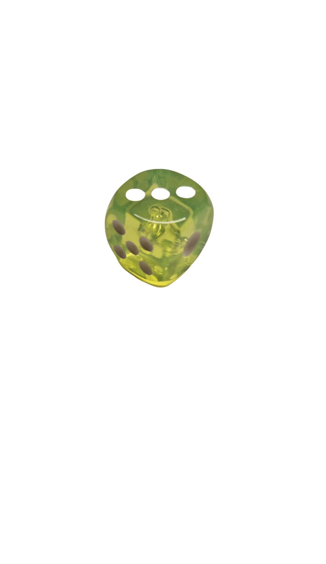 Würfel, transparent 6er Würfel, Spielwürfel