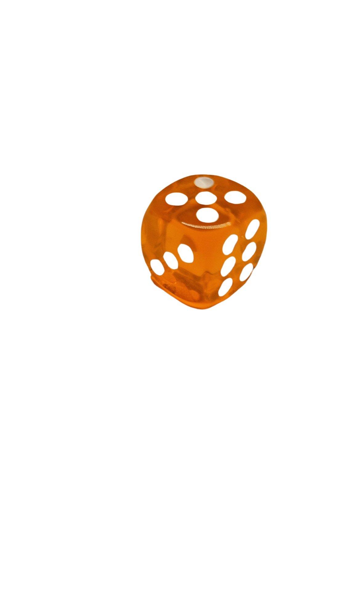 Würfel, transparent 6er Würfel, Spielwürfel