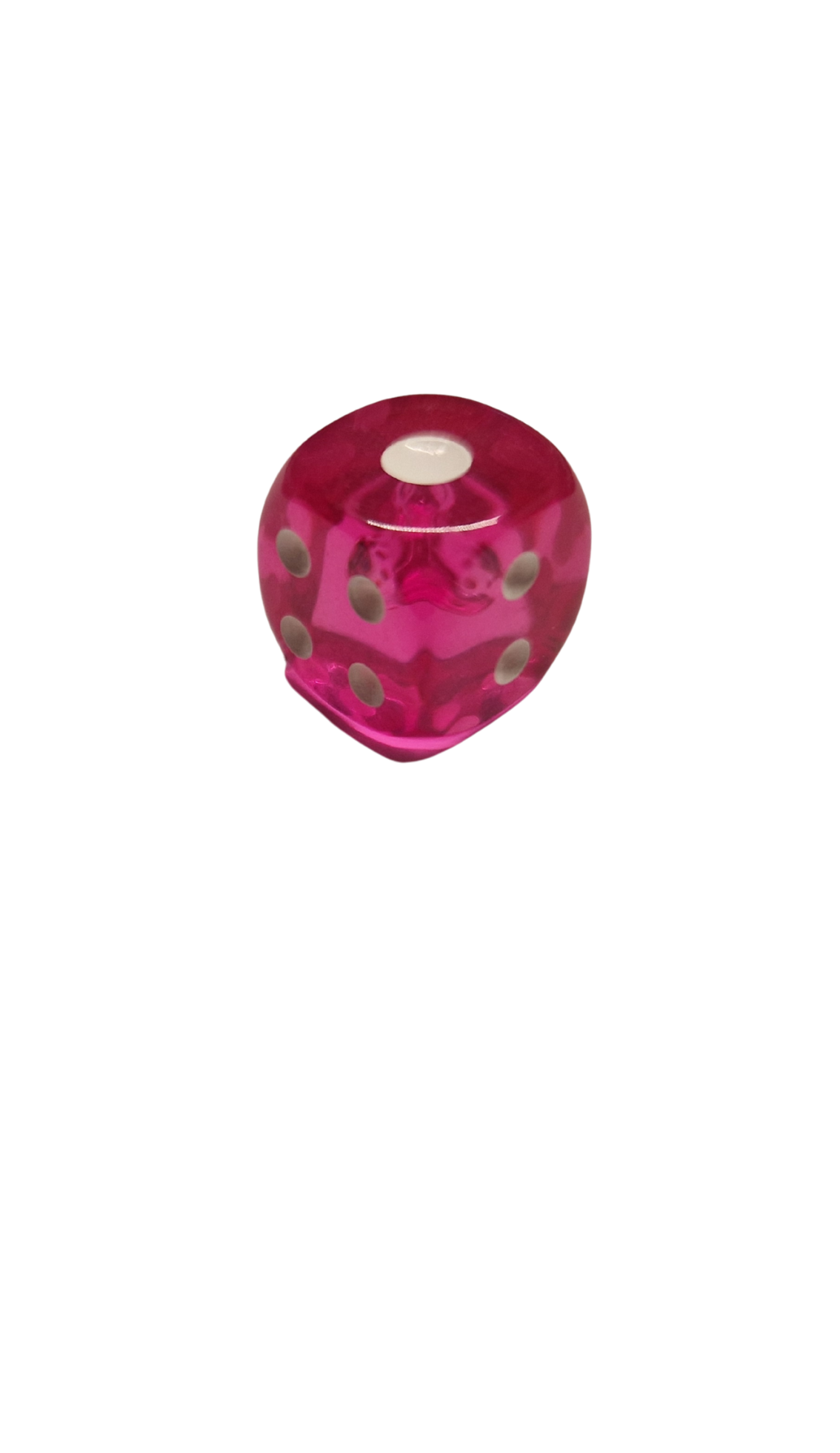 Würfel, transparent 6er Würfel, Spielwürfel
