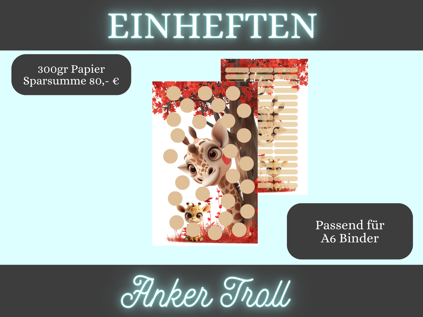 Giraffe 26 Wochen Challenge